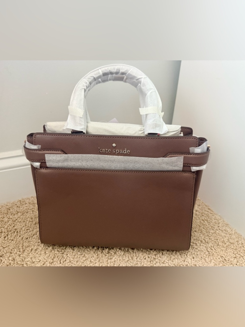NEW Kate Spade Staci Medium Leather Satchel